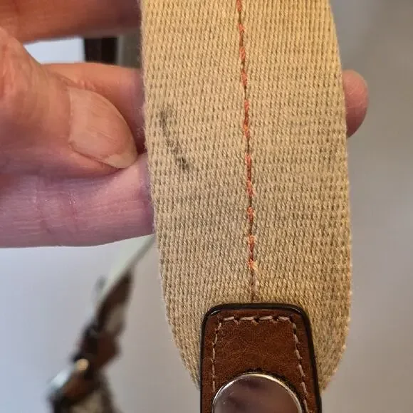 Coach Hamptons Watercolor Scribble Hobo Bag C0985-11754 EUC Purse Y2K 2009 - Picture 7 of 16